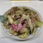 中華軽食 三八 銅座店 - 皿うどん太麺