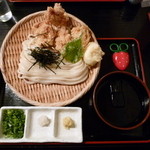 瀬戸内製麺710 - とり玉天ざる（H26.2.11）