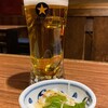 Gurando Izakaya Fuji - 生ビール 中＋お通し