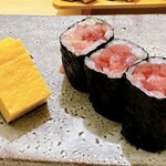 鮨 神楽 - ・鉄火巻
      ・玉子