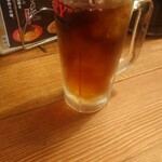 王龍ラーメン - 黒烏龍茶(*´ω｀*)