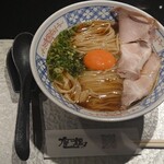 Tori Soba Za Gin - 地鶏醤油soba肉寿司セット