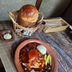 Restaurant Chez Noix - ハンバーグLunch