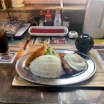 キッチン あずま - ⭐︎ ハンバーグプレート               税込１,４００ 円
      ⭐︎︎ トラジャ珈琲（ICE）　　　　税込     ３３０ 円