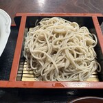 一休庵 - カツカレー ＆ もりそば の セット の もりそば　(2024/04)