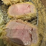 とんかつ 大希 - 白ヒレかつ定食（140g）1900円