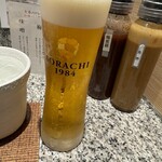 Tonkatsu Daiki - 生ビール（小）ソラチ580円