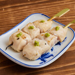 Chicken fillet with plum paste/wasabi