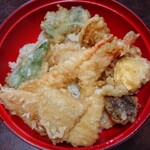 三笑亭 - 旬の筍天丼