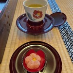 道後温泉別館 飛鳥乃湯泉 - 椿の湯、の新湯なので、椿しばり。