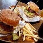 Jack37Burger - バリネスエッグバーガー（ポテト付）　税込1480円