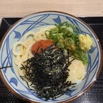 Marukame Seimen - 明太釜玉うどん590円