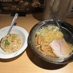 新潟ラーメン 石や嗟 - 煮干しラーチャンセット ¥1,100（価格は訪問時）