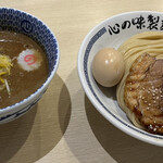 心の味製麺 - 特製 濃厚 豚骨魚介つけ麺　¥1,300（税込）