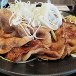 吉野家 - 大判豚肩ロース焼き定食　店舗限定とはいえこのクォリティ、値段で提供するとは恐るべし吉野家…