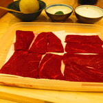 鮨処 凜 - 網走産ミンククジラ【２０２４年４月】