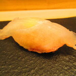 鮨処 凜 - おまかせ　１１０００円（税込）　握り-２　長崎産・クエ【２０２４年４月】