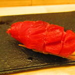 鮨処 凜 - おまかせ　１１０００円（税込）　握り-６　本鮪・赤身【２０２４年４月】