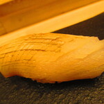 鮨処 凜 - おまかせ　１１０００円（税込）　握り-５　スミイカ【２０２４年４月】