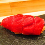 鮨処 凜 - おまかせ　１１０００円（税込）　握り-６　本鮪・赤身【２０２４年４月】