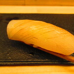 鮨処 凜 - おまかせ　１１０００円（税込）　握り-４　剣先イカ【２０２４年４月】