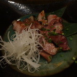 ぼうの - ボリュームタップリ北総豚の味噌漬け炭火焼き