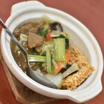 四川食府 - 豚肉の旨酢おこげ（９８０円）２０２４年４月