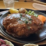 レストラン１４１ - 黒毛和牛A5ランク特製メンチカツ定食（200g）