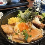Jidoriya - ミニ鶏三味丼