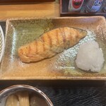 実川食堂 - 塩鮭焼き