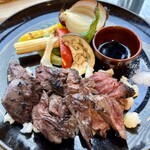ALL DAY CAFE & DINING The Blue Bell - グラスフェッドビーフの バベットステーキ（2,000円 税込）