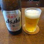 釜めし菜時記 さき亭 - 瓶ビールで乾杯！