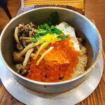 釜めし菜時記 さき亭 - 釜めしアップ（鮭いくら親子）