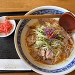 さっぽろ亭 きあい岳ヒュッテ - 冷湯麺