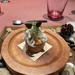 モノリス - キッシュ、釜揚げシラス、大葉