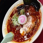 一心ラーメン - ３辛です、辛いーー！