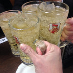 Hiroshima marukajiri nakachan - 皆さんでシュワシュワ乾杯♪