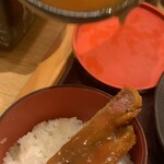 牛カツ京都勝牛  - 京カレーつけ汁