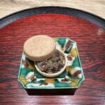 新町あだち - 蛍烏賊。最中がサクサクで香ばしかった。