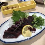 スタンドふじセンター - くじら刺し