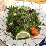 スタンドふじセンター - ぶりタタキネギポン酢