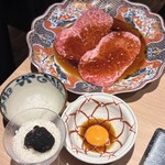 にく稲 - 大トロサーロインのトリュフヤキスキ