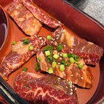 焼肉くりはら - ハラミのアップ
