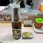 Ramen Kaizan - ビール (中瓶、500ml) 600円
                        2024年4月14日