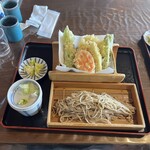 Juuwari Soba Daizen - 十割そば並盛＆野菜天ぷら盛合せ