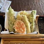 Juuwari Soba Daizen - 野菜天ぷら盛合せ