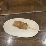 比内地鶏本格焼酎 海舟 - 比内地鶏　白レバー串