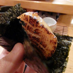 日本橋橘町　都寿司 - 帆立磯辺(2014/1)