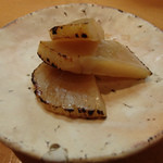 日本橋橘町　都寿司 - 平貝味噌漬け(2014/1)