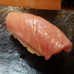 日本橋橘町　都寿司 - 中トロ(2014/1)